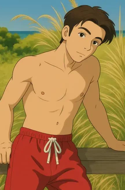 Ghibli style example 8